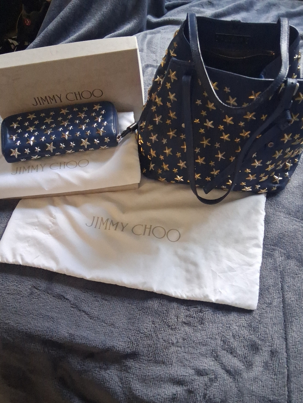 Jimmy Choo  Tote and Matching Wallet